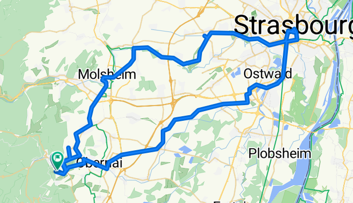 Ottrott-Strasbourg-Ottrott