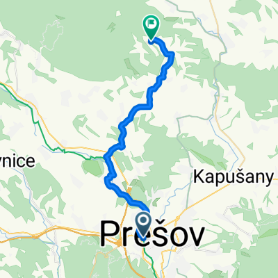 Prešov- V.Šariš- Terňa- Závadka