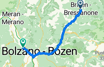 Route in der Bikemap App öffnen