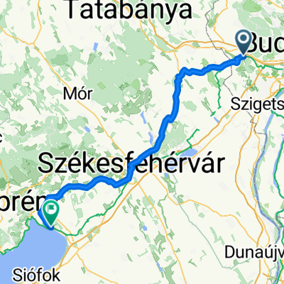 Irány-Horány:Balaton túra a vértesen át
