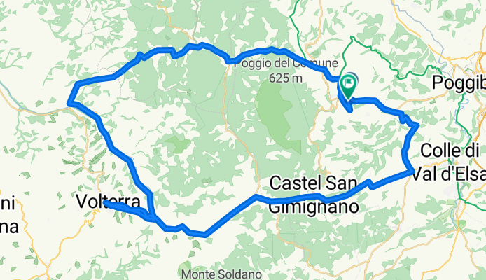 rund um san gimignano