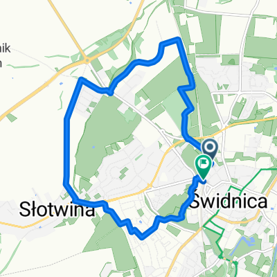 Route in Swidnica