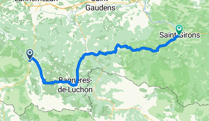 Traversee des Pyrennees - Day 4 - Cadeac to St Girons