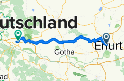Route in der Bikemap App öffnen