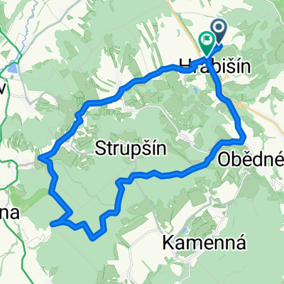 Hrabišín,Cikánský buk, nad Brníčko