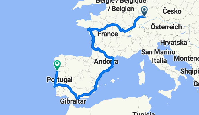 Unbenannte Route
