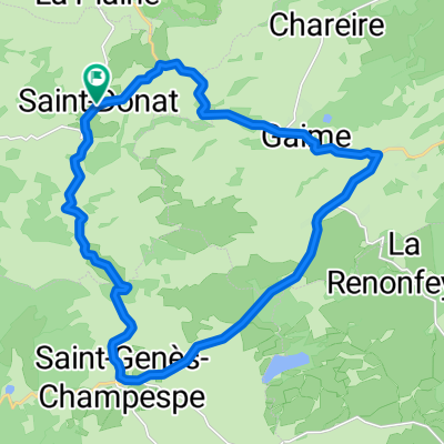 Saint Donat - Picherande - St Genes Champese