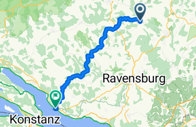 Route in der Bikemap App öffnen