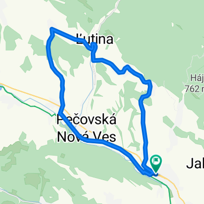 Sabinov - Červená Voda - Ľutina - Hanigovce