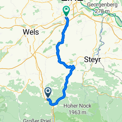 Von Michelsdorf nach Traun über Rohr im Kremstal