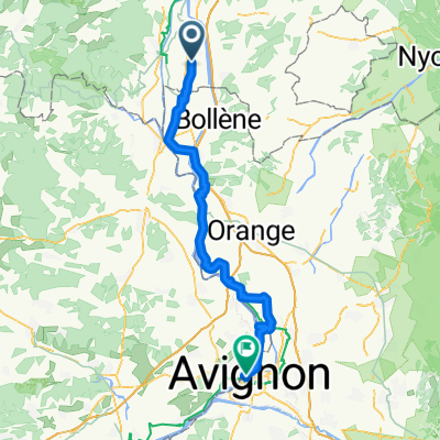 4. Pierrelatte - Chateauneuf - Avignon