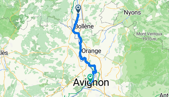 4. Pierrelatte - Chateauneuf - Avignon