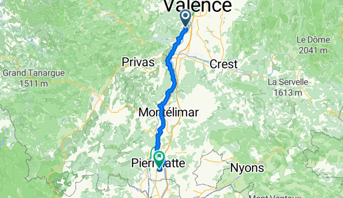 V. Charmes sur Rhone - Pierrelatte