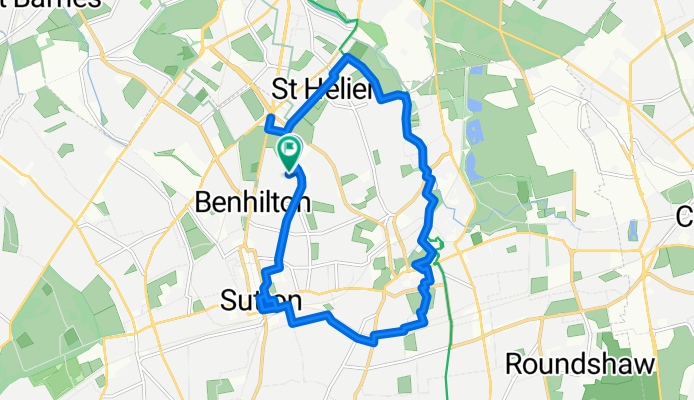 Route to Sutton