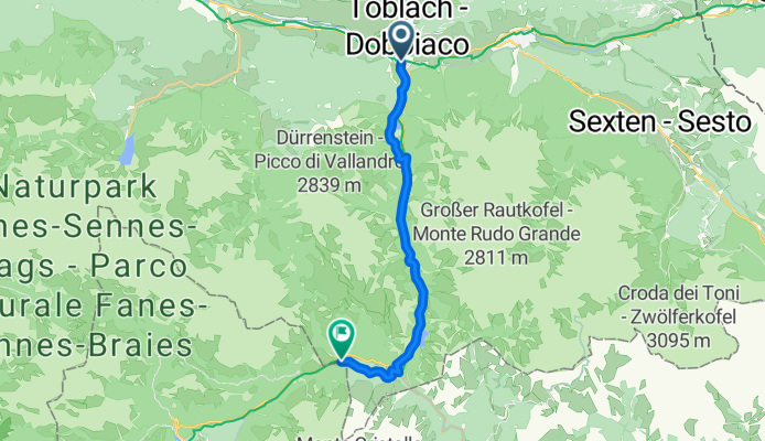 Toblach dir south Munich-Venice