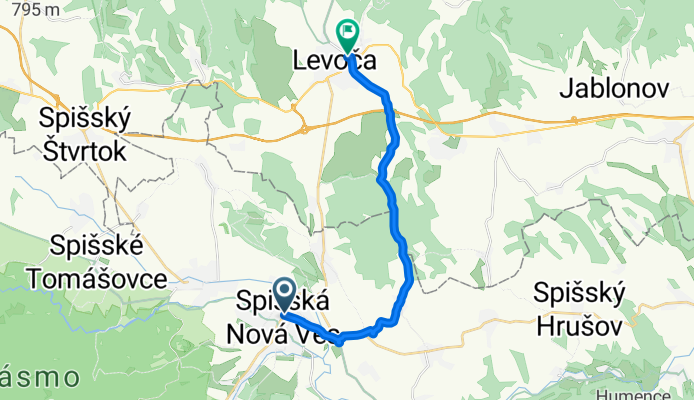 Spišská N.Ves - Danišovce - Levoča