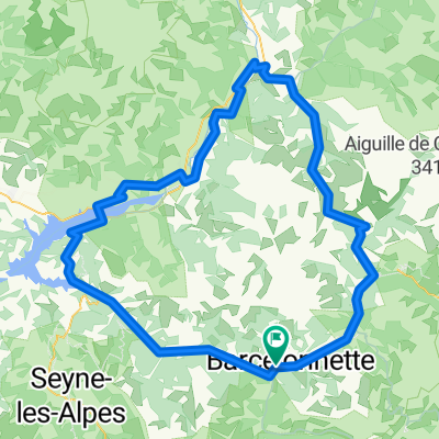 Route in La Condamine-Châtelard