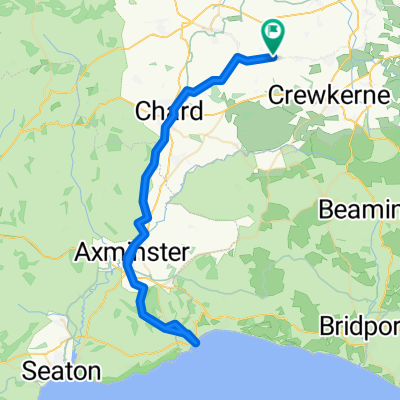Pondhayes to Lyme and back