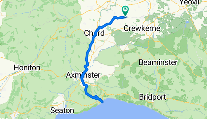 Pondhayes to Lyme and back