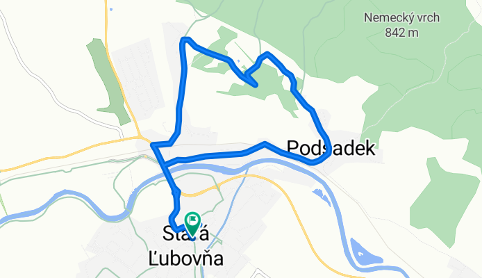 Stará Ľubovňa - Ľubovniansky Hrad - Podsadek