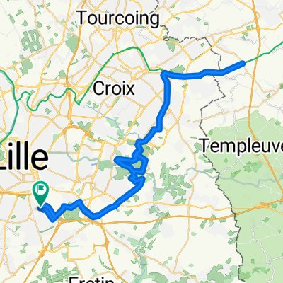 BELGIUM TRACK (de Ronchin à Leers A/R)