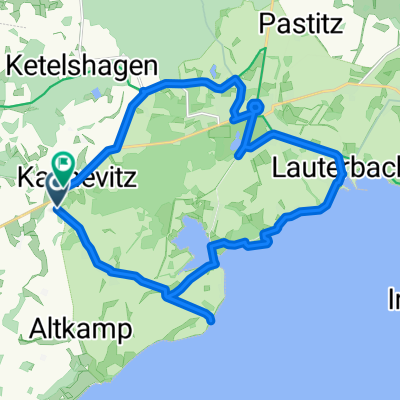 Krasnevitz (um Putbus)
