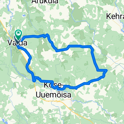 Route in Rae vald