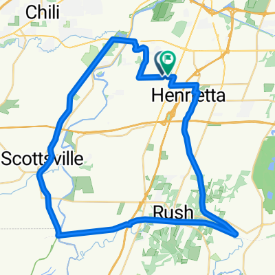 Route in West Henrietta