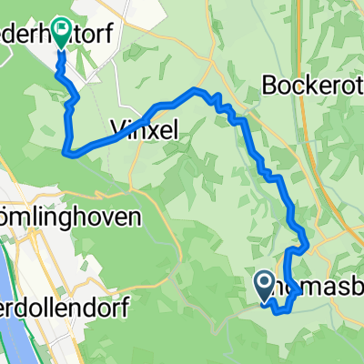 Dollendorfer Straße 401, Königswinter nach Löwenburgstraße 110, Bonn