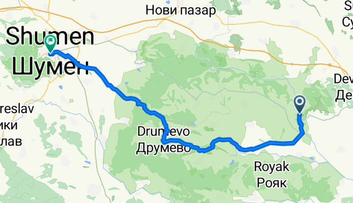 Събота - Провадия - Шумен