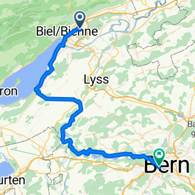 Biel Aarberg Wohlensee Bern