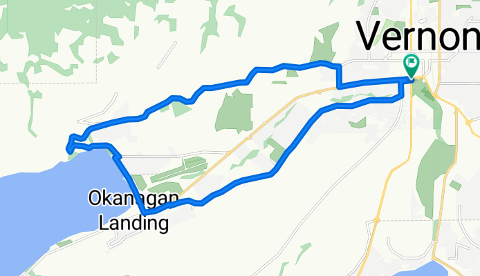 Bella Vista Bike Loop, Vernon, BC CLONED FROM ROUTE 938207