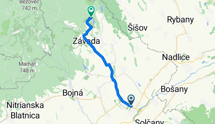 Topoľčany - Závada - Duchonka