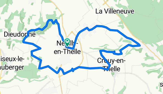 Rue Victor Serrin, Neuilly-en-Thelle à Rue Victor Serrin, Neuilly-en-Thelle