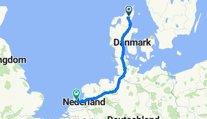 From Vodskov to Amsterdam Havens