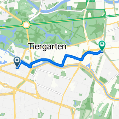 Wichmannstraße 18, Berlin nach Potsdamer Platz 9, Berlin