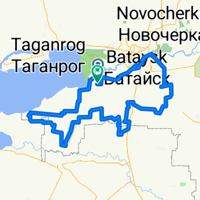 От Кленовая улица 5, Азов до Неизвестная Дорога, Зеленый