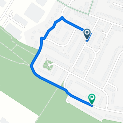 Route in Sheffield