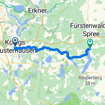 Von Königs Wusterhausen bis Bad Saarow