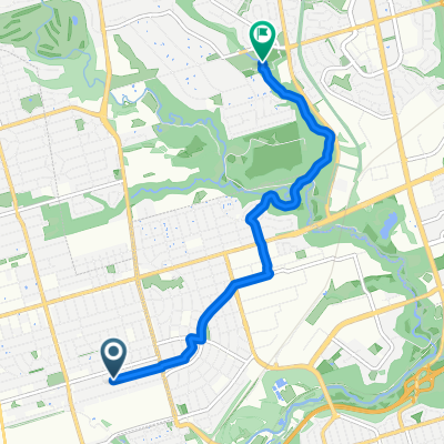 Balliol St, Toronto to Edwards Gdns, Toronto