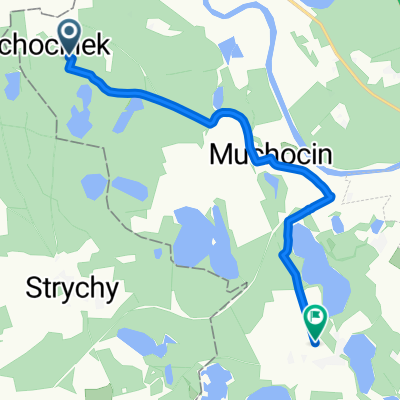 Muchocinek, Międzychód do Gorzycko Stare, Międzychód