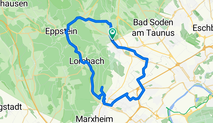 Rundtour-Kelkheim-Fischbachtal-Lorsbachtal-Hofheim-Kriftel