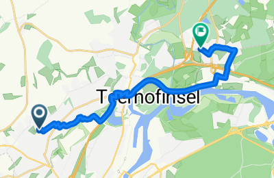Route in der Bikemap App öffnen