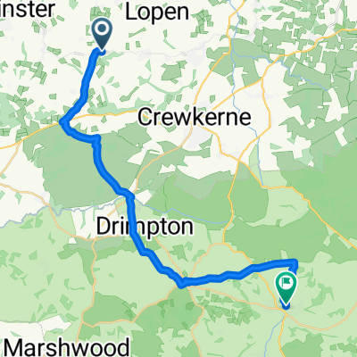 From Hinton Saint George to Beaminster