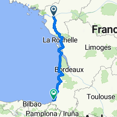 Nantes to Biarritz