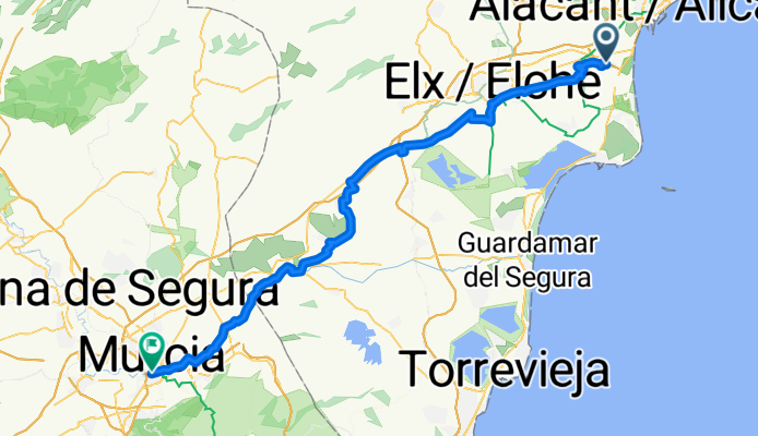 SDC 001 ALICANTE - MURCIA 077 km 189 - 171