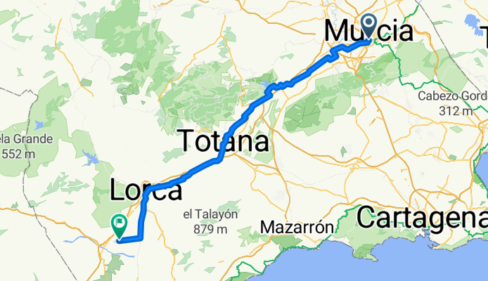 SDC 002  MURCIA - LORCA / ESPARRAGAL 090 km 690 - 363