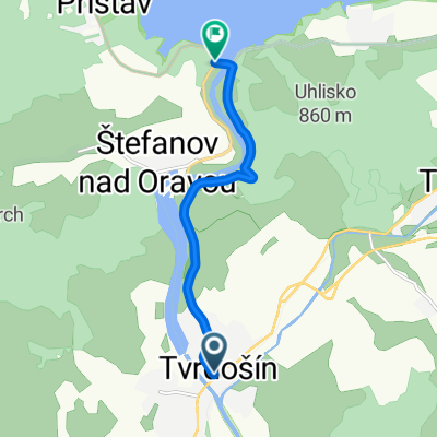 Tvrdošín- Ústie n. Priehradou- Orav.Priehrada
