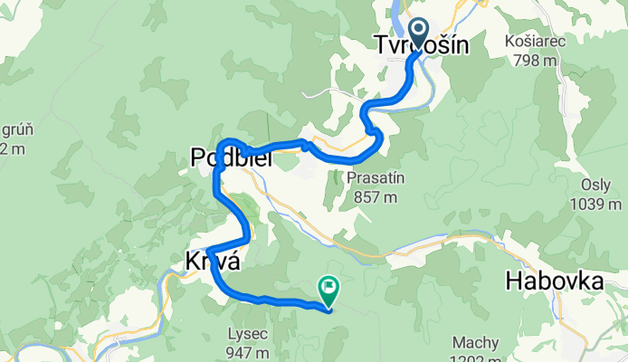 Tvrdošín - Nižná - Podbiel - Krivá