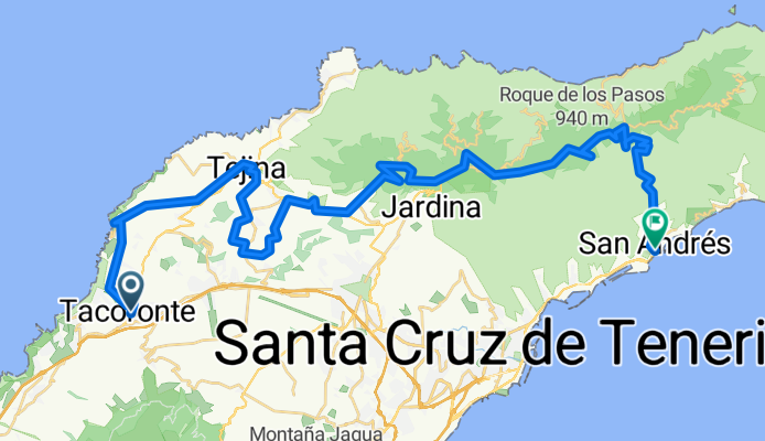 Tacoronte to San Andres